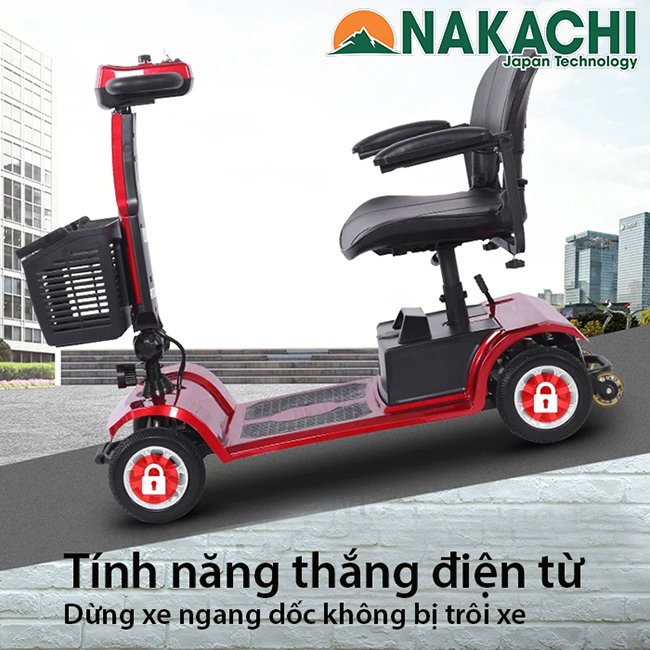 Xe Điện 4 Bánh Nakachi NC-S02 Pro